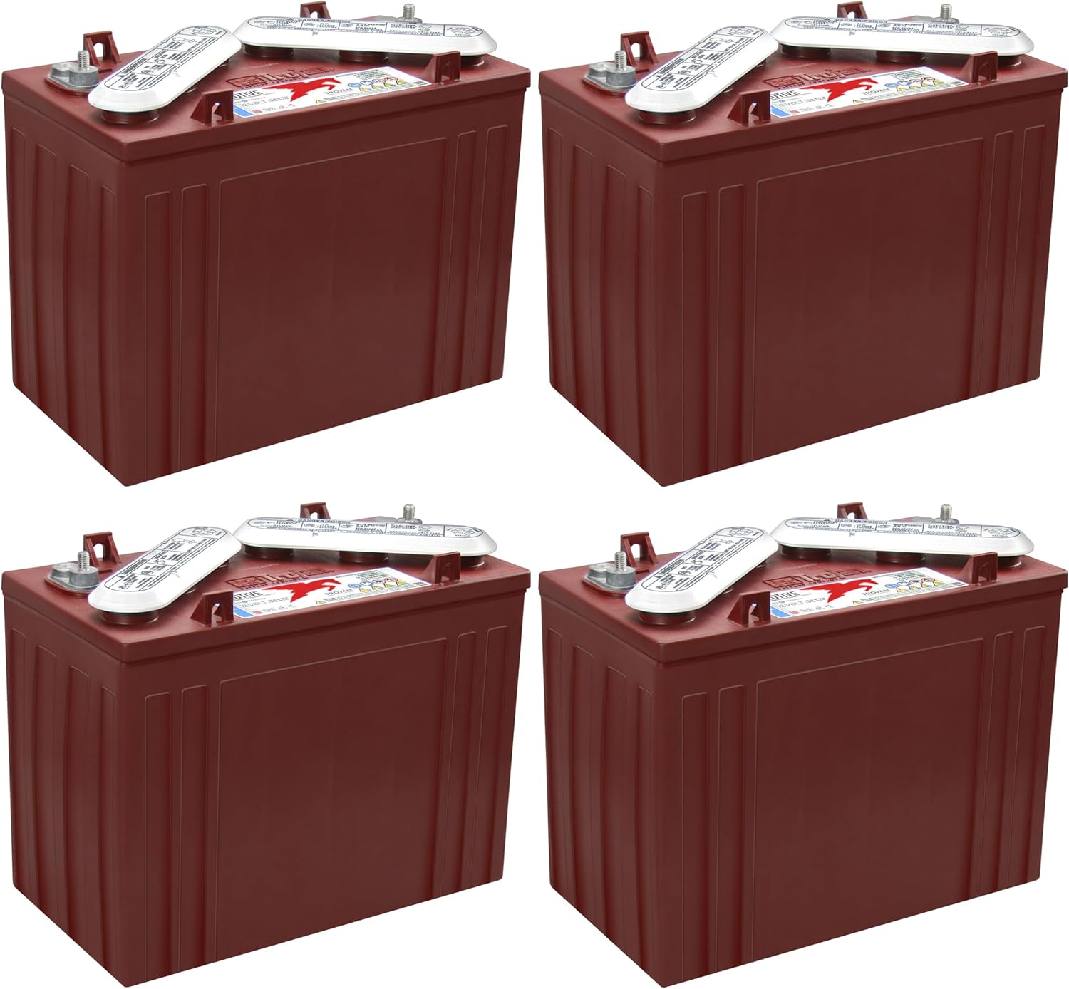 Trojan T-1275 12V 150Ah — 4 Pack